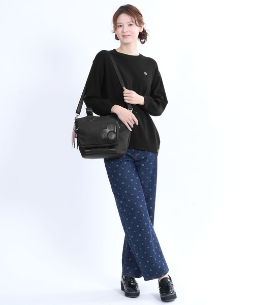 トートバッグ マリークワント mary quant デイジーセパレート 2WAYトート レディースの画像