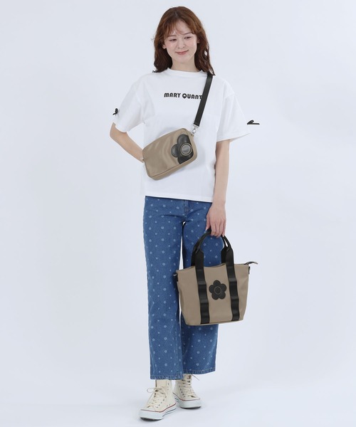 トートバッグ マリークワント mary quant デイジーセパレート 2WAYトート レディースの画像