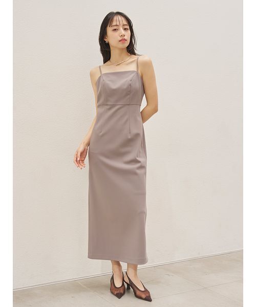 ドレス チュールボレロセットキャミドレスの画像