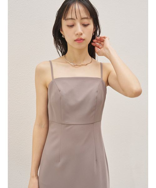 ドレス チュールボレロセットキャミドレスの画像