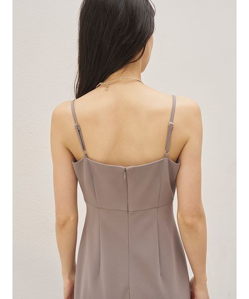 ドレス チュールボレロセットキャミドレスの画像