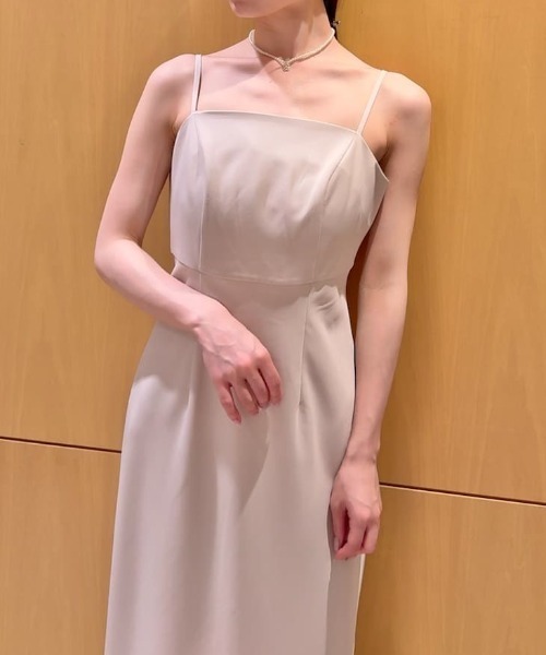 ドレス チュールボレロセットキャミドレスの画像