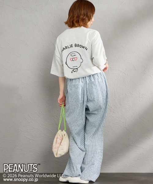 PEANUTS tシャツ 半袖 「PEANUTS×JEANS FACTORY/ピーナッツ×ジーンズ