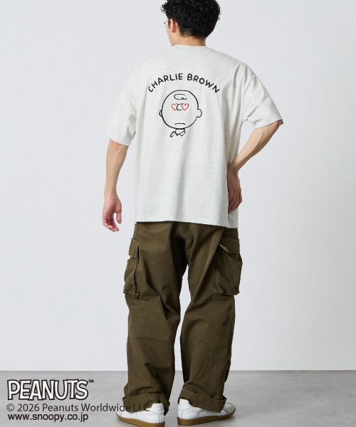 PEANUTS tシャツ 半袖 「PEANUTS×JEANS FACTORY/ピーナッツ×ジーンズ