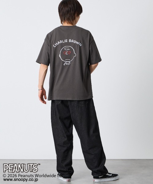 PEANUTS tシャツ 半袖 「PEANUTS×JEANS FACTORY/ピーナッツ×ジーンズ