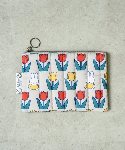 ポーチ 11”「Dick Bruna」miffy 1ポケット キルティング フラット