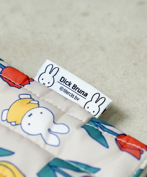 化粧 ポーチ 11”「Dick Bruna」miffy 1ポケット キルティング フラット