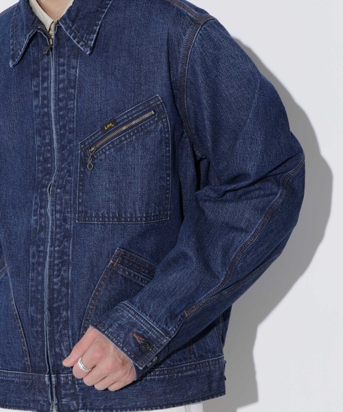 Lee デニムジャケット XL インディゴ Lee（リー） デニムジャケット L インディゴブルー メンズ : ZOZOTOWN