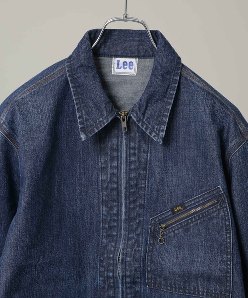 Lee デニムジャケット USA製 ヴィンテージ インディゴ Gジャン Lee（リー） デニムジャケット L インディゴブルー メンズ : ZOZOTOWN