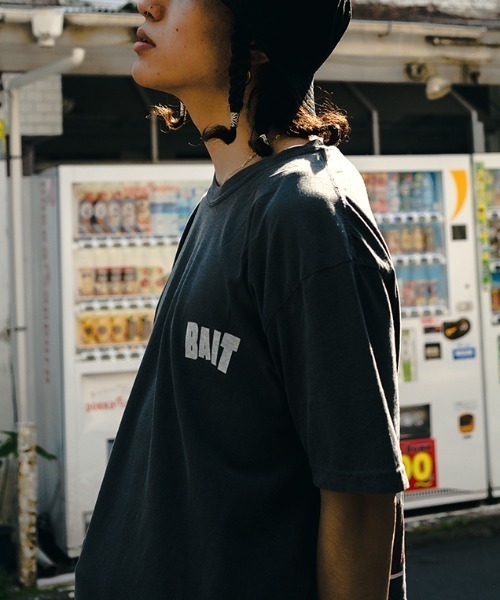 「BAIT」 半袖Tシャツ LARGE ブラック メンズ_画像3