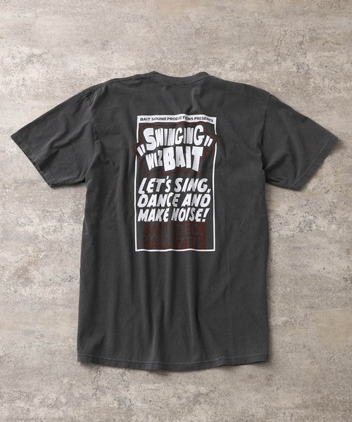 「BAIT」 半袖Tシャツ LARGE ブラック メンズ_画像7