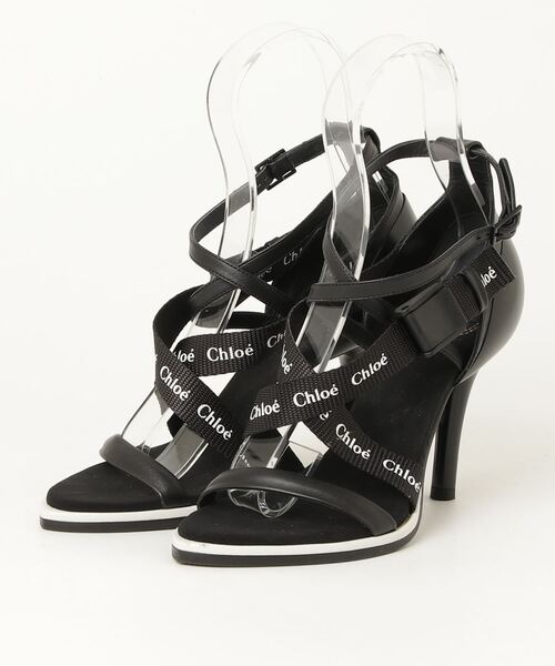 Chloe（クロエ） ヒールサンダル 37 ブラック レディース : ZOZOTOWN