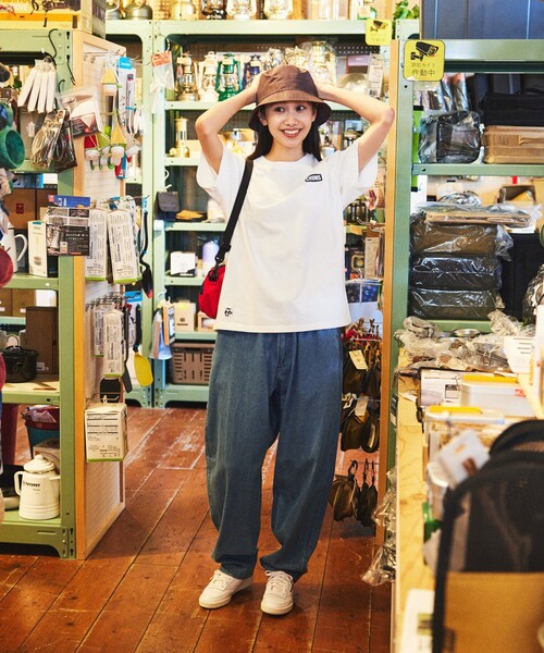 「FREAK'S STORE」 半袖Tシャツ LARGE ネイビー メンズ_画像3