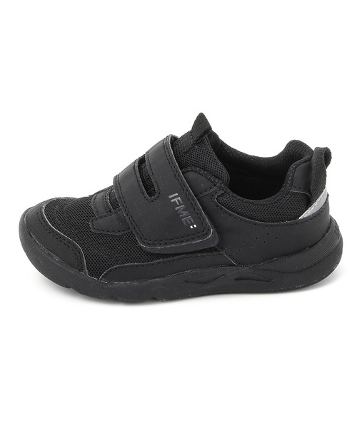 「IFME」 「KIDS」ローカットスニーカー 15.5cm ブラック キッズ_画像4
