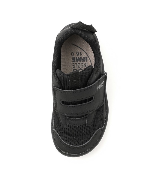 「IFME」 「KIDS」ローカットスニーカー 15.5cm ブラック キッズ_画像6