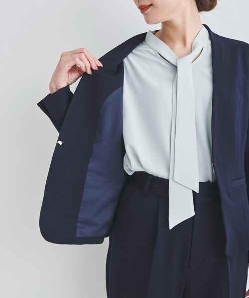 「DRESS LAB」 パンツスーツ M ベージュ レディース_画像4