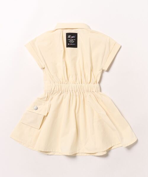 「X-girl Stages」 「KIDS」半袖ワンピース 140cm ピンク キッズ_画像3