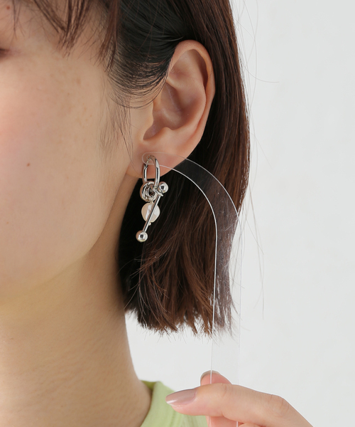 JUSTINE CLENQUET（ジュスティーヌクランケ） ピアス 「JUSTINE