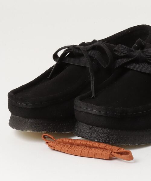 Clarks ブーツ Wallabee. Black Sde / クラークス ワラビー