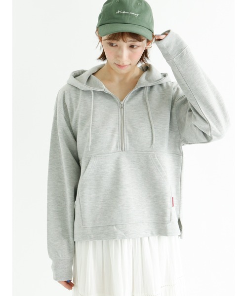 パーカー Healthknit Product ハーフZIPパーカー レディース Healthknit PRODUCT パーカー Product ハーフZIPパーカー