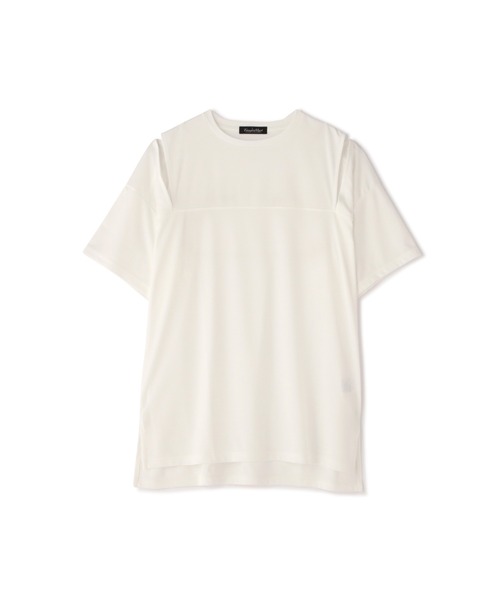 tシャツ 「LADIES'」TORNADO MART∴スリットオーバーカットソー レディース