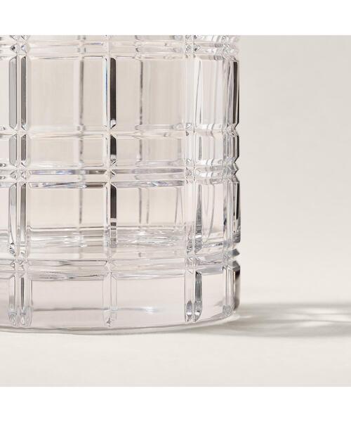 【希少‼️美品‼️】ラルフローレン・フラワーベース（ニューヘリンボーン） RALPH LAUREN HOME 花瓶 Hudson プラッド スモール ベース