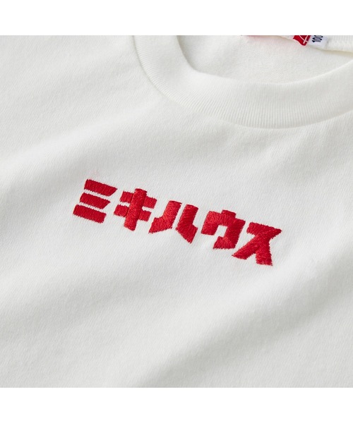 miki HOUSE Tシャツ サイズ120 ホワイト MIKI HOUSE（ミキハウス） tシャツ カタカナ半袖Tシャツ キッズ 子供服