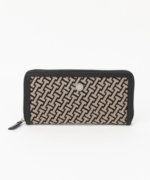 長財布 財布 モノグランマ ロングウォレット JACQUARD/RUGA レディースの画像