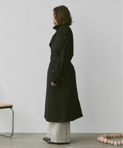 soerte」 トレンチコート 3 ブラック メンズ : 79247217 : ZOZOTOWN 