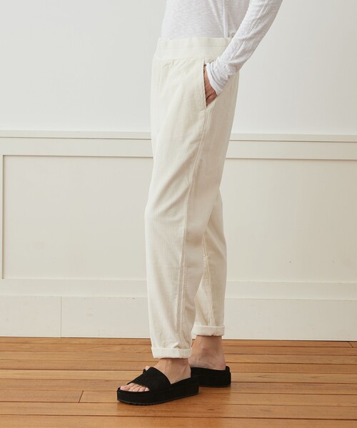 新品未使用　Jamesperse コーデュロイ　パンツ ジェームス パース JAMES PERSE コットンコーデュロイ 裾リブパンツ