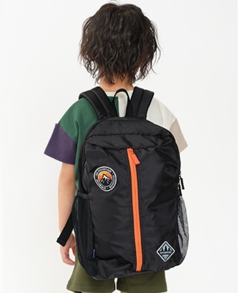 Kids Foret（キッズフォーレ） リュック ワッペン付き撥水オーバル