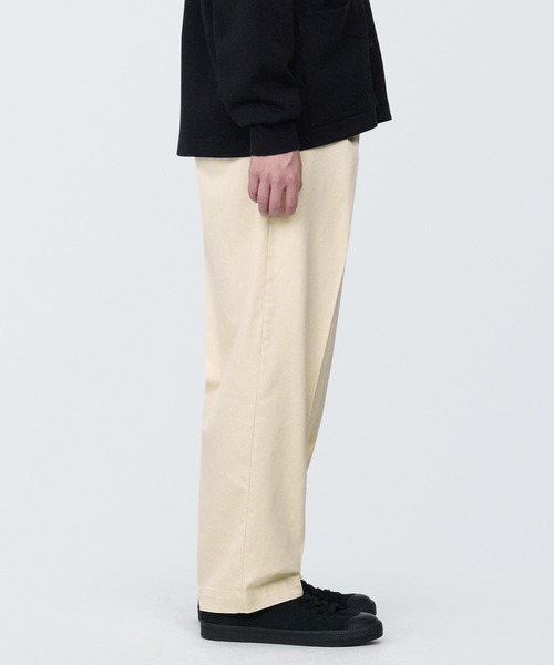 L'Appartement×AMERICANA*チノタックワイドパンツ*38 紳士 ストレッチチノタックワイドパンツ | 無印良品