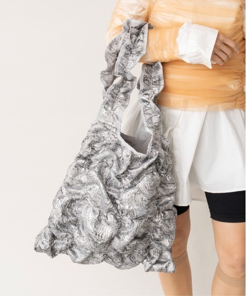 Casselini グリーン ハンドバッグ　新品 Casselini(キャセリーニ)スクエアクロシェハンドバッグ