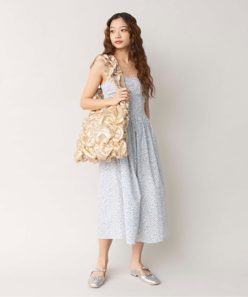 Casselini（キャセリーニ） トートバッグ スクエアギャザートート