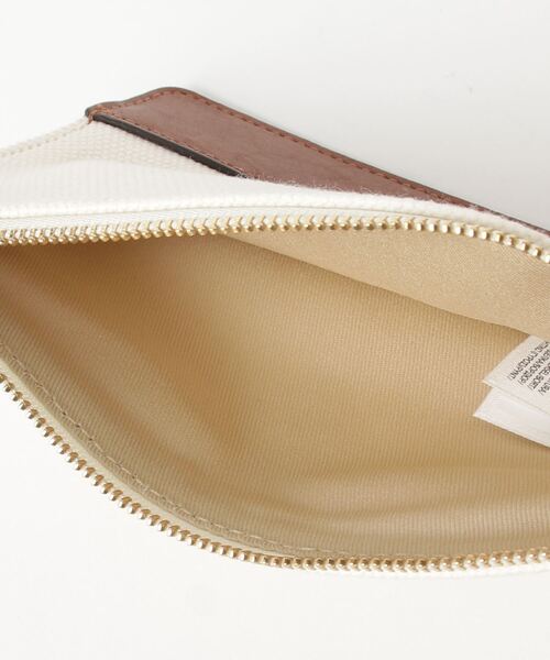 LAUREN RALPH トートバッグ レザートリム ストロー ラージ Brie