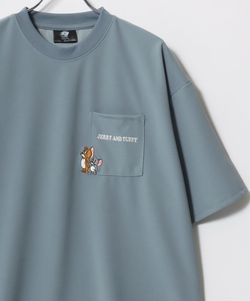★送料・関税込★Golden ★PATCH SHORT SLEEVE Tシャツ★ tシャツ 2025SS Tom＆Jerry/トムとジェリー 接触冷感 UVカット