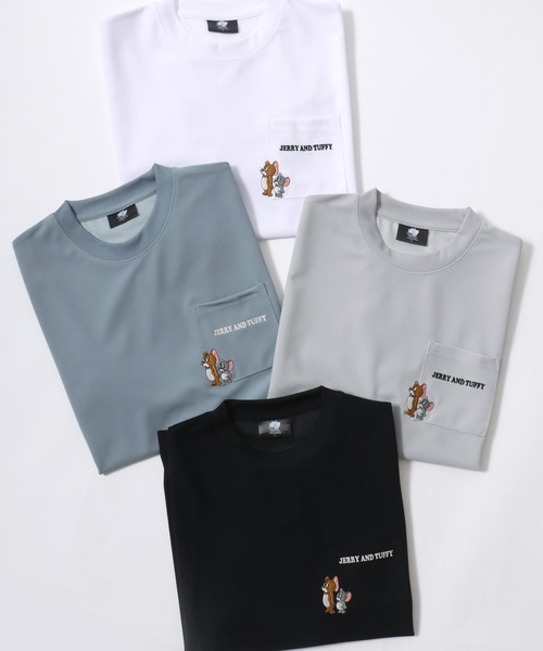 tシャツ 2025SS Tom＆Jerry/トムとジェリー 接触冷感 UVカット