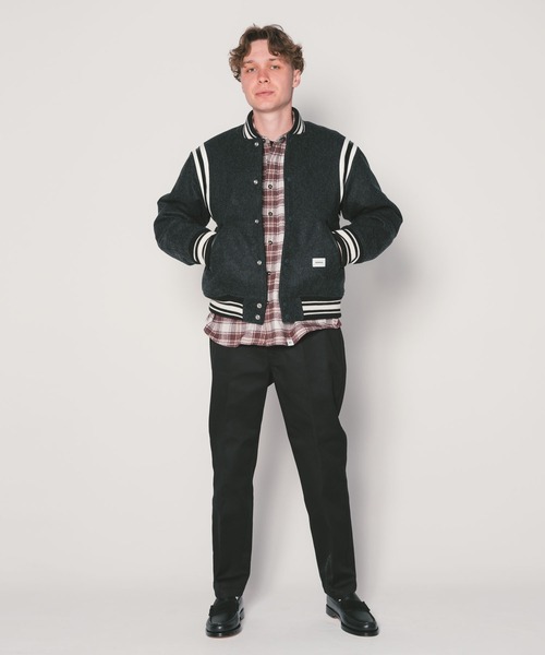 BEDWIN & THE HEARTBREAKERS スタジャン MELTON AWARD JACKET