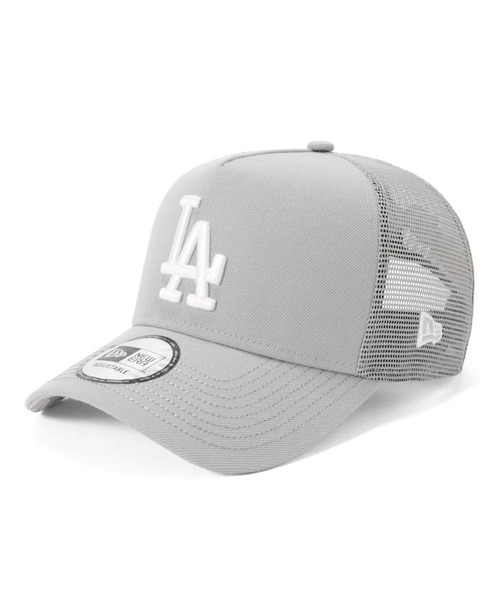 LAロゴ メッシュキャップ ホワイト/グレー NEW ERA（ニューエラ） キャップ 帽子 ニューエラメッシュキャップ