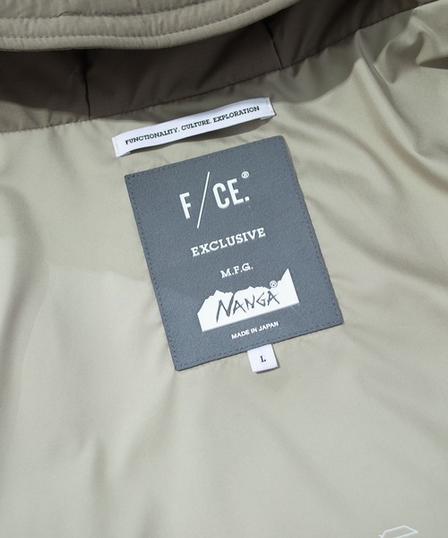 ダウンジャケット ダウン F/CE. FT BLOCK HUNTING COAT / エフシーイー FT ブロックハンティングコートの画像