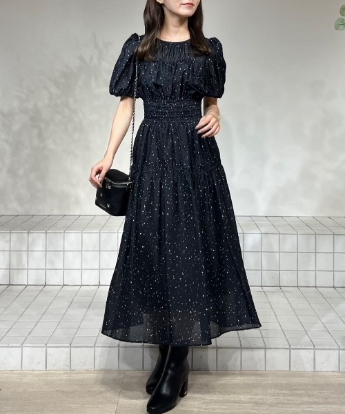 JILL by JILL STUART｜ギャザーディテールパフスリーブ