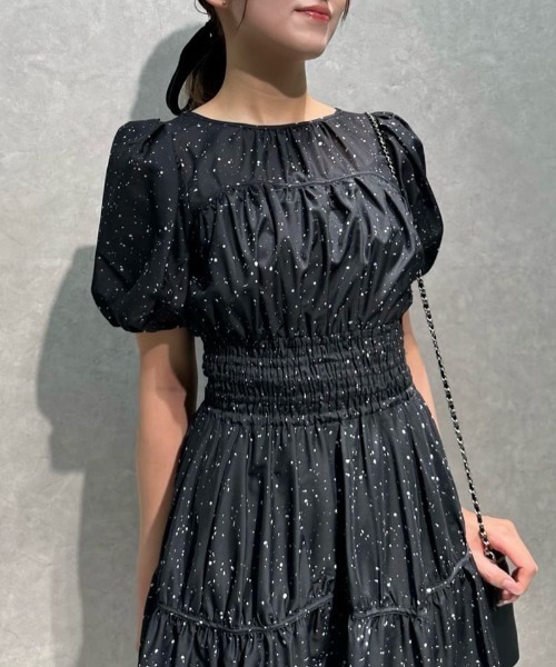 JILL by JILL STUART｜ギャザーディテールパフスリーブ