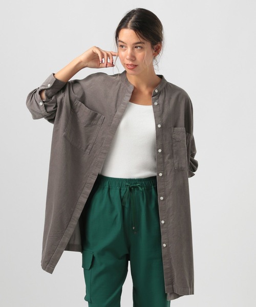 コーデュロイチュニックシャツ

Ray Cassin BAYFLOW（ベイフロー） ブラウス シャツ 「スリット風に開閉可能