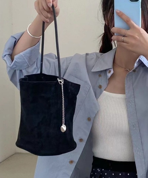 HEILIS（ヘイリス） ハンドバッグ 「新色追加」ワンハンドルスエード