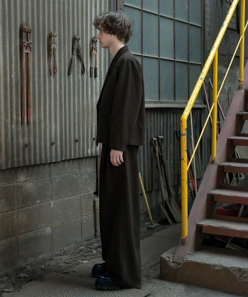 スラックス West Side Modern Vintage Like Tailored Baggy