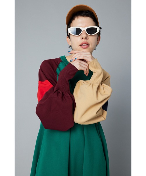 HeRIN.CYE ワンピース Docking dress ドッキングドレス レディース 