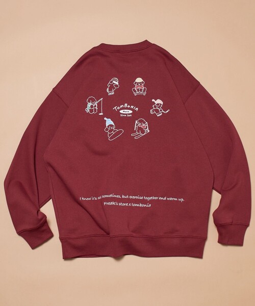 メルシーボークー メタルカンマ トレーナー FREAK'S STORE トレーナー スウェット tombonia/トムボニア