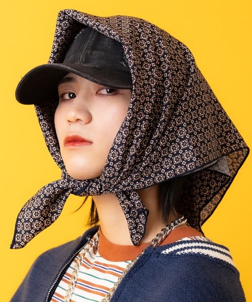ankoROCK スカーフ バンダナ an meets zakka ビンテージテイストレトロ