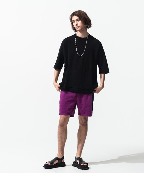 glamb　半袖ニット glamb 「glamb」 半袖ニット L レッド メンズ : ZOZOTOWN Yahoo