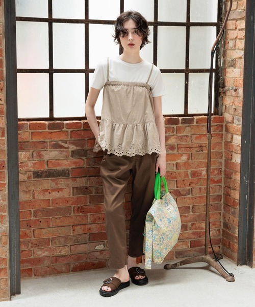 値下げセール中!!出品 niko and ｜ストレッチテーパードパンツ2 | Rakuten Fashion(楽天